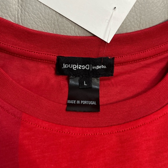 Desigual Adult Short Sleeve T Shirt “New York” - Made in Portugal-Men L/Women XL - Picture 5 of 9
